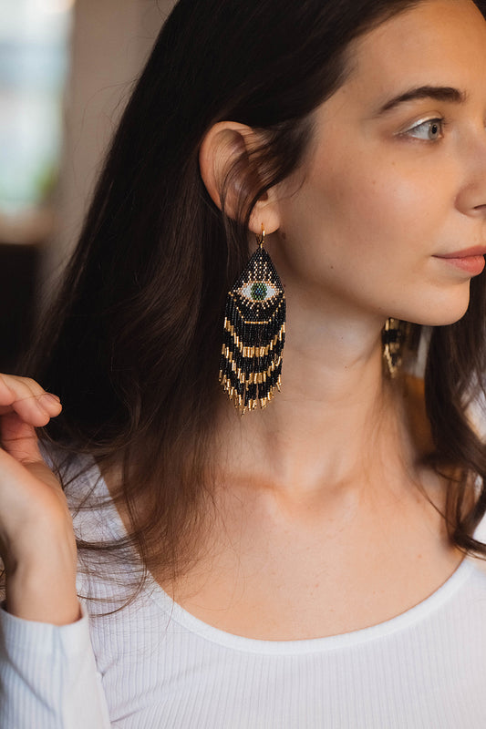 Earrings "Third eye"