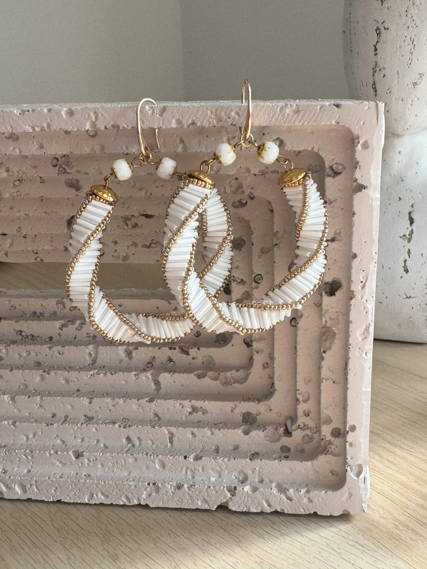 Earrings “Spiral”