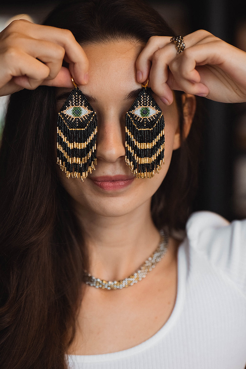 Earrings "Third eye"