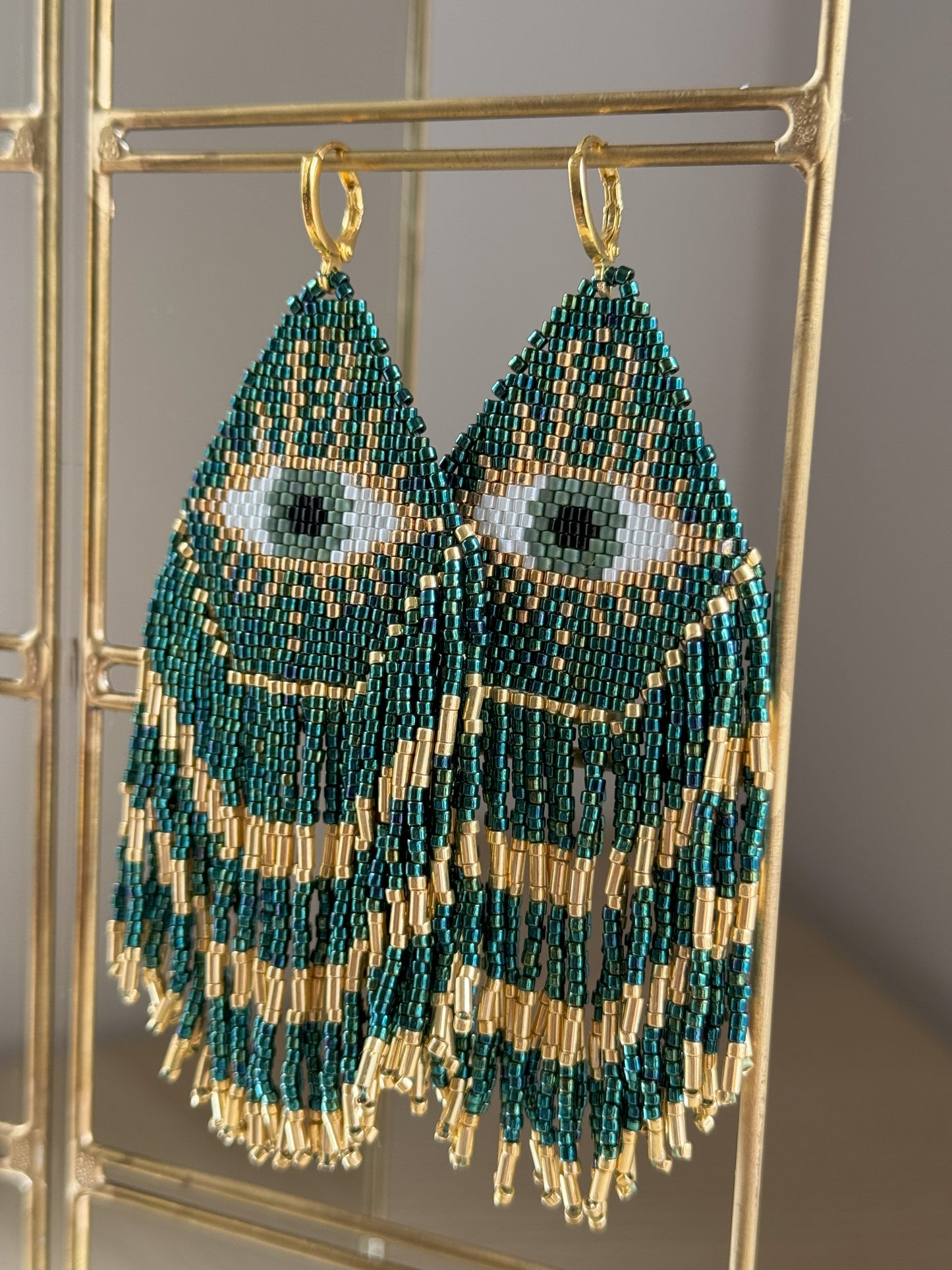 Earrings "Third eye"